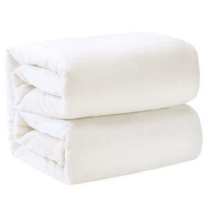 Hansleep �ѕz �ėp �V���O�� �� �u�����P�b�g 130x165cm �}�C�N���t�@�C�o�[ �_�炩�����G�� �t�����l�� �􂦂� �y�� �Ód�h�~ �l�G�K�p (130x165,�z���C�g)