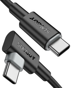 SUNGUY USB C-USB CP[u 0.15m [2g]Ap90x^CvC-C 60W PD}[dΉiPhone 15/16ASamsung Galaxy S23/S24AMacBook Air/ProAiPad Pro 2020