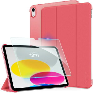 [iPad 11���� 10���� �P�[�X �K���X�t�B���� �Z�b�g]CACOE ipad a16 11�C���` 20 25/10.9�C���` 20 22 �A�C�p�b�h�p �n�[�h�P�[�X �I�[�g�X���[�v �O�܂� Apple Pencil�Ή� �����΂��� �J�o�[ �X�C�J���b�h