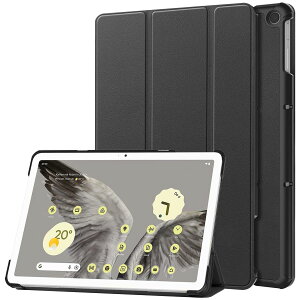 For Google Pixel Tablet 11�C���` �P�[�X �^�u���b�g �O�܂�X�^���h ����PU ���U�[ �ϏՌ� �����h�~ For Google Pixel Tablet 11�C���` �^�u���b�g �P�[�X�yHongmo�z (�u���b�N)