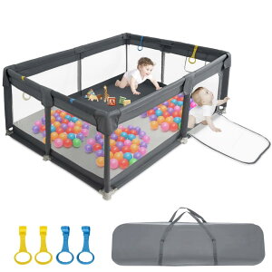 BQKOZFIN xr[T[N T[N Ԃi180x200x66cmj` RpNg t ^ vC[h baby playpen ~ߋz bV^Cv \ [obOt OΉ q y 