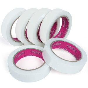 KAWAIKO {e[v  25mm×25m ͂ Ke[vz Œp KX z{ tH[p (zCg, 25mm x 25m x 6[)