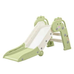 SPIEEK すべり台 室内 折りたたみ 滑り台 屋外 すべりだい キッズスライダー 室内遊具 簡単組立 子供用 安全設計 コンパクト 折り畳み おもちゃ 誕生日 プレゼント (112×40×55cm)【グリーン】