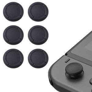 SZSL Switch Joy-Con�p �A�i���O�W���C�X�e�B�b�N �J�o�[ �R���g���[���[ �L���b�v Switch��SwitchLite �Ή� �X�e�B�b�N�J�o�[ �A�i���O�X�e�B�b�N �ی� �C�� ���� (6�_�Z�b�g)