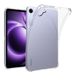 PRODELI For Xiaomi Pad Mini/Redmi K Pad ��p �P�[�X �N���A 8.8�C���` �J�o�[ TPU�f�� ���ϖh�~ �ϏՌ� �^�u���b�g�P�[�X �����h�~ �y�� ����~�� xiaomi pad mini �p �ی�J�o�[�i�����j