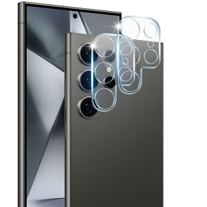 �y2���Z�b�g�z �Ή� Galaxy S24 Ultra SC-52E �J�����t�B���� 2�� �M�����N�V�[S24 Ultra �����Y �ی�J�o�[ �y ���{�Ɏq�f�� 9H���x �z �Ή� Galaxy S24 Ultra 5G �����Y�t�B���� �����Y�ی�t�B���� �ϏՌ� 