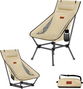�A�E�g�h�A�`�F�A 2WAY �L�����v�֎q DesertFox ���[�`�F�A �y�� ���t�� �n�C�o�b�N �P�i/�Z�b�g �ω׏d150kg �R���p�N�g �C�X ���[�^�C�v ���[�ܕt�� �g�ѕ֗� STG0098 (1, �x�[�W��)
