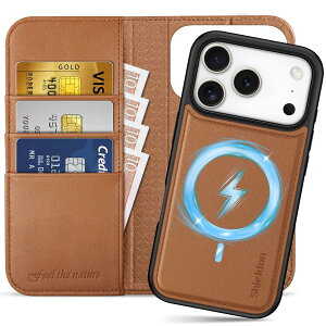 SHIELDON iPhone 17Pro Ή 蒠^P[X 2in1 {vU[ 6.3C` 5G J[h[ [RFIDubLO] OR Jo[P̃C X[d uX^h@\ Xgbvt Ռ