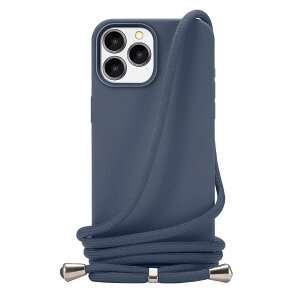 Handodo �g�ѓd�b�P�[�X MagSafe ���C�z�� iPhone 13 mini �X�g���b�v�Ή� �V���R�� �X�}�z�ی�P�[�X �l�b�N�X�g���b�v�Ƃ��Ă��g�p�\ �O�p�r �y�ʔ��^ 1.7���[�g�� �����h�~ �Ռ��z��+�������߉�