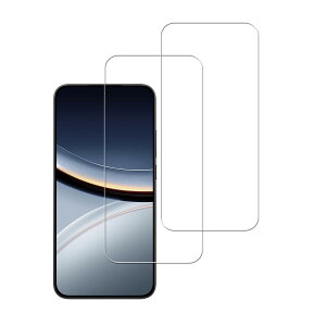 �y2������zKPNS ���Y�Ɏq�f�ސ� Xiaomi POCO F7 �p�̃K���X�t�B���� (2��) �����K���X �ی� �t�B����