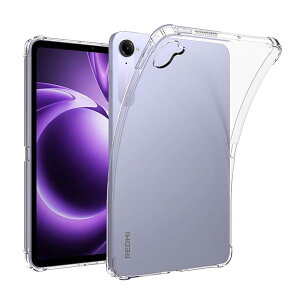 Xiaomi Pad Mini �p �P�[�X �J�o�[ KONXISA �^�u���b�g 8.8�C���` �N���A TPU �P�[�X �y���Ĕ��� �ϏՌ� �����h�~ �S�ʕی�J�o�[ ���ϖh�~ �w��h�~ �����ȒP�i�N���A�j