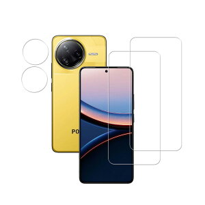 KPNS Xiaomi Poco F7 Pro / F7 Ultra �p (2��)�K���X�t�B���� + (2��)�J�����t�B���� ���{���Ɏq�f�ލ̗p �S�� �ی� �����K���X �t�B���� �J�����ی� �����Y�J�o�[ �Ή�