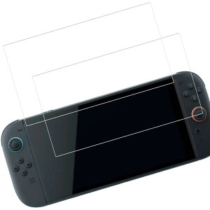 KPNS �K���X�t�B���� Switch 2 �p (2��)�K���X�t�B�������{���Ɏq�f�ލ̗p �S�� �ی�t�B���� �����K���X �t�B�����ی�t�B����