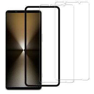 KPNS KXtB Xperia 1 VI 6 SO-51E SOG13 XQ-EC44 / Xperia 1 VII SO-51F / XQ-FS44 p یtB {Ɏqfލ̗p Ή KXtB (2) + KChgt