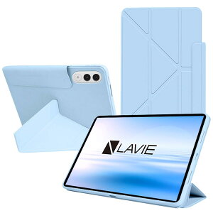 NEC LAVIE Tab EX (TX117/LAS�ETAB11/301) PC-TX117LAS �p �P�[�X �J�o�[ KONXISA �^�u���b�g 11.1�C���` Y�܂�X�^���h�P�[�X �I�[�g�X���[�v�@�\�t�� �p�x���� PU���U�[ �ω��� �Ϗ� �ϏՌ� �ϋv�� �ی�J�o�[(