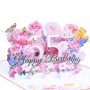 65 o[Xf[J[h 3D |bvAbvo[Xf[J[h a  J[h ⃁bZ[WJ[ht nbs[o[Xf[J[h HAPPY BIRTHDAY MtgJ [h jJ[h O[eBO