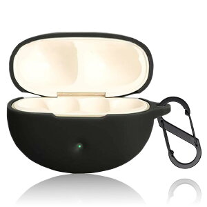 PRODELI For QCY Crossky C50 ��p �P�[�X �J�o�[ �L�Y�h�~ �V���R���f�� �ϏՌ� �J���r�i�t�� �C���z���P�[�X �����h�~ �y�� �����[�d�\ �_�炩�� qcy crossky c50 �p �ی�J�o�[(�u���b�N)