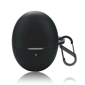 PRODELI For HUAWEI FreeBuds 6 ��p �P�[�X �J�o�[ �L�Y�h�~ �V���R���f�� �ϏՌ� �J���r�i�t�� �C���z���P�[�X �����h�~ �y�� �����[�d�\ �_�炩�� huawei freebuds 6 �p �ی�J�o�[(�u���b�N)