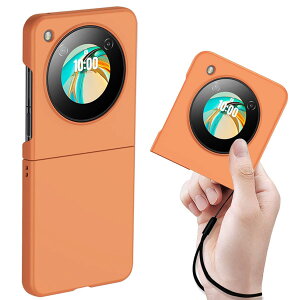 ZTE libero Flip A304ZT / Nubia Flip 5G NX724J �P�[�X �X�g���b�v ���� �K�p ���x�� �t���b�v �J�o�[ liberoFlip �X�}�z�P�[�X NubiaFlip �k�r�A �t���b�v �P�[�X liberoFlip�J�o�[ �yGoKIGIoD�z �n�[�h �o���p�[ ��