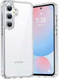 Aunote Galaxy S24 Fe �P�[�X �N���A �ČRMIL�K�i �ϏՌ� �ϋv�� ���C�� ���X�[�d �w��h�~ �y�� �X�}�z�P�[�X Galaxys24fe �P�[�X �J�o�[ ����