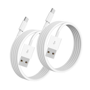 USB TYPE C �P�[�u��8m (2�{�Z�b�g)POTRRCIUSUER �^�C�vC (USB A to USB C) �P�[�u�� 2.4A�o�͂Œ��}���[�d �y�f�[�^�]���ƃr�f�I�o�͔�Ή��z�����ϋv �X�}�[�g�t�H���A�^�u���b�g�̃^�C�vc�@��ɑΉ�