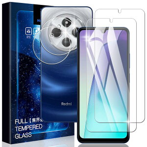 Nutmeg�y2+2���Z�b�g�zRedmi 14C �p�� �K���X�t�B���� + Redmi 14C �p�� �����Y�t�B���� ���{�����Ɏq�̗p �V���I�~ Redmi 14C �p�� �t�B���� �ی�t�B���� �����K���X �����ߗ� �ϏՌ� �C�A�h�~ �d�x9H 