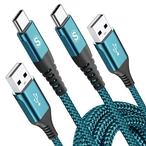 USB Type C �P�[�u���y2M/2�{�Z�b�g�zSweguard USB-C & USB-A 3.0A USB C �P�[�u���yQC3.0�Ή��}���[�d�z�^�C�vc �[�d�P�[�u�� iPhone 16/iPhone 15 Pro MAX, iPad Pro,Samsung Galaxy S25/S24,Sony,Xiaomi,Huawei,Pixel,usb type-c�@���