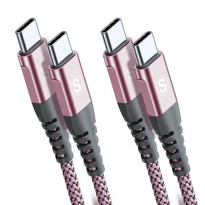 USB Type C �P�[�u���y2m+3m/2�{�Z�b�g PD�Ή� 60W�}���[�d�zSweguard USB C & USB C �P�[�u�� �^�C�vc �[�d iPhone 16/iPhone15 Pro Max,iPad Pro/Air/mini6,MacBook,Samsung Galaxy S25/S24/S23/S22/S21/S20,Pixel��Type-c�@��Ή� (�s��