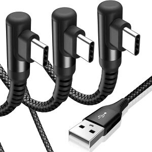 USB Type C �P�[�u�� L���y3�{�Z�b�g 1m/2m/2m�zSweguard USB-A & USB C �P�[�u���yPD& QC3.0 �}���[�d�ziPhone 17 16 15 Pro Max,�A�C�t�H��15 16 17�C,iPad Pro,Samsung Galaxy S25 S24 S23,Sony,Xiaomi,Huawei,Pixel ��Type C�@��Ή�(�u