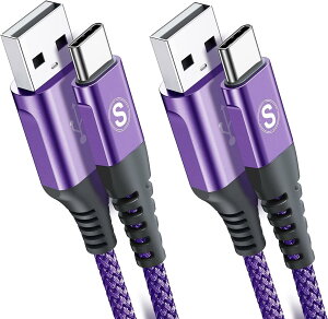 USB Type C �P�[�u���y2m+3m/2�{�Z�b�g�zSweguard USB-A & USB-C �P�[�u���y3.1A QC3.0�Ή� �}���[�d�z �^�C�vc �[�d�P�[�u��iPhone 16/iPhone 15 Pro MAX, iPad Pro,Samsung Galaxy S25/S24/S23,Sony,Xiaomi,Huawei,Pixel,type-c�@��ƌ�