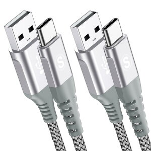 USB Type C �P�[�u���y1m+3m/2�{�Z�b�g�zSweguard USB-A & USB-C �P�[�u���y3.1A QC3.0�Ή� �}���[�d�z �^�C�vc �[�d�P�[�u��iPhone 16/iPhone 15 Pro MAX, iPad Pro,Samsung Galaxy S25/S24/S23/S22/S21/S20/S10/S9,Pixel,type-c�@��ƌ�