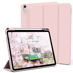 KenKe iPad Air 11�C���` �P�[�X (M3/M2�A iPad Air ��5/4���� �P�[�X 20 22/2020���� 10.9�C���` �y�� �_�炩���V���R�� TPU�ގ� �y�����[ �J�o�[ 3�i�K�܂��݉� �X�^���h �}�O�l�b�g�t�� �����X���[�v�@