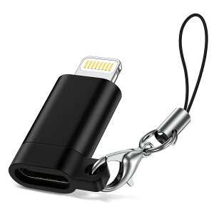 GAEF Type C ���� ���C�g�j���O�ϊ��p�A�_�v�^ PD�[�d�Ή�&480Mbps�f�[�^�]�� �X�g���b�v�t�� ������ �^�C�vC to ���C�g�j���O�ϊ��A�_�v�^�[ �y�ʏ��^ �g�ѕ֗� iOS usb-c lightning �ϊ��A�_�v�^�[ iPhon