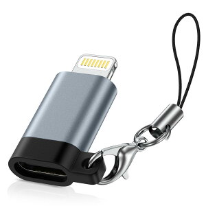 GAEF Type C to Lightning �ϊ��A�_�v�^ PD�}���[�d �����f�[�^�]�� �X�g���b�v�t�� �����h�~ USB-C iPhone �ϊ��R�l�N�^�[ ������ �y�ʏ��^ �^�C�vC ���烉�C�g�j���O �ϊ� iOS�Ή� iPhone 14 13 12 11 Pro Max, S