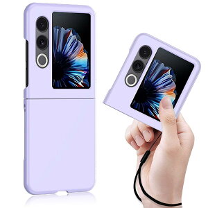 Nubia Flip 2 A404ZT �P�[�X �X�g���b�v ���� �K�p NubiaFlip2 �J�o�[ Nubia Flip2 �X�}�z�P�[�X �k�r�A �t���b�v 2 �o���p�[ Nubiaflip2�J�o�[ �yGoKIGIoD�z �n�[�h �o���p�[ ���� �g�уJ�o�[ ���^ �y�� ����