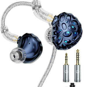 TRN WhaleShark ���j�^�[�C���z�� 3DD+1PD ���ʋ쓮 �n�C���] �C���z�� �n�C�u���b�h�^ �C���[���j�^�[ IEM ���� �C�����j �����n�E�W���O ���Չ��� �J�i���^ �C�A�t�H�� �L�� 3.5/4.4mm �������v���O 2