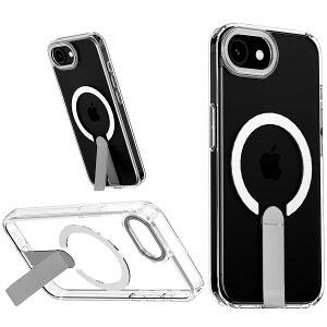 DIFAYA iPhone 16e �P�[�X �N���A �}�O�l�b�g���� �}�O�Z�[�t�Ή� �ČRMIL�K�i �B��X�^���h ���΂݂Ȃ� Magsafe�Ή� ���C�� ���X�[�d �ϏՌ� ���� �A�C�t�H��16e �P�[�X