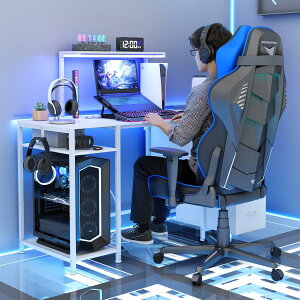 LunarLight �p�\�R���f�X�N �Q�[�~���O�f�X�N ���j�^�[�䍂�����߉\ �R���Z���g�t�� �����o��3�t �׋��� �� pc�f�X�N ���[�N�f�X�N �I�t�B�X ���E����ւ��Ή� �I�������߉\ computer desk �e��