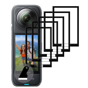 �Ή� Insta360 X5 / Insta360 X4 �K���X�t�B�����y5���Z�b�g-���{���Ɏq�� �z �Ή� Insta360 X5 / Insta360 X4 �t�B���� 5�� �ی�t�B���� �����K���X �L�Y�h�~ �ϏՌ� ��U�h�~ �S�ʕی� ����0.26 �ɔ��^�C�v 