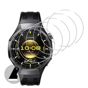 Seninhi�y5���Z�b�g-�� �i���z�Ή� HUAWEI WATCH GT6 Pro 46mm �K���X�t�B���� �t�@�[�E�F�C���vGT6 �v�� �ی�t�B���� ��ʕی�V�[�g �t���V�[�� �J�o�[ �t���ی� �\�t�g �y 9H�d�x �ϏՌ� ���� �C�A�[