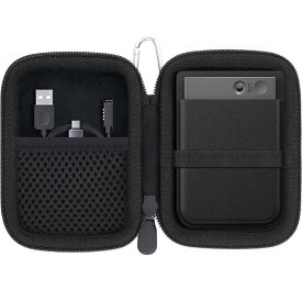 Plaud Note/Plaud Note Pro プラウドノート AI ボイスレコーダー 64GB Blueto oth Voicerecorder専用収納ケース，ブラック-Khanka（ケースのみ）