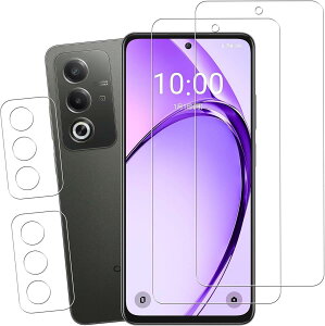 �y2+2���Z�b�g�zKPNS ���{�f�ސ� �����K���X OPPO A3 5G �p �K���X�t�B���� �J�����t�B���� �J�o�[ �ی�t�B����
