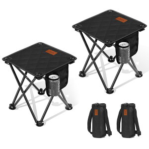 DesertFox �L�����v�֎q �A�E�g�h�A�`�F�A �܂肽���� �֎q ����̒��� �H�~�p ���y�� �R���p�N�g �y�T�C�h�|�P�b�g&�J�b�v�z���_�[ �t�� �z �y�ω׏d200kg�z ��b�W�J�E���[ �C�X �w��������[