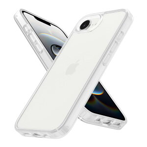 iPhone 16e/SE4 �P�[�X �ϏՌ� ������ �y�� ���^ �l�C PC ���h�~ ����~�� �w��h�~ �ČRMIL�K�i ���C�� ���X�[�d�Ή� �X�}�z�J�o�[ EUMADOVE (�N���A�z���C�g, iPhone 16e/SE4)