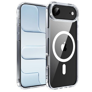 iPhone 17 Air �p �P�[�X �N���A MagSafe�Ή� �J�����ی� �ϏՌ� �}�O�l�b�g���� �G�A�K�[�h�R�[�i�[ ���^ ���ϖh�~ ����~�� 3�{�ČRMIL�K�i �A�C�t�H��17 Air�Ή��i6.5�C���`�j�X�}�z�J�o�[ EUMADOVE (