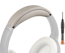 SOULWIT ヘッドバンド ヘッドバンドパッド Sony WH-1000XM3 (WH1000XM3) 用 headband 交換 クッション ヘッドホンバンド ヘッドセットバンド 替えバンドキット 一体型 (シルバー)