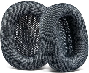 SOULWIT �C���[�p�b�h �C���[�N�b�V���� for Airpods Max Over-Ear �w�b�h�Z�b�g �p ���� ������ �p�b�h ��v�ȃ��b�V���t�@�u���b�N �w�b�h�p�b�h �_�炩���t�H�[�� �C���[�J�b�v - �~�b�h�i�C�g