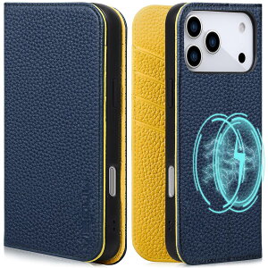 VISOUL iPhone 17 Pro Max �Ή� �P�[�X �蒠�^ �{�v �A�C�t�H��17 �v���}�b�N�X �蒠�^�P�[�X MagSafe�Ή� �X�}�z�P�[�X ���U�[ �J�[�h���[ �g�уJ�o�[ ���u���X�^���h�@�\�t�� �}�O�l�b�g�� �S�ʕی� 