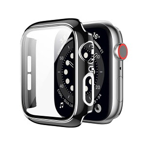 ELYBYYLE for Apple Watch �P�[�X Apple Watch Series 6/SE3/SE2/SE/5/4 44mm�Ή� ��̌^ ���{���Ɏq�� ��d�\�� applewatch �p�J�o�[ �A�b�v���E�H�b�` �P�[�X �S�ʕی� �ϏՌ� �����ȒP �u���b�N���V���o�[