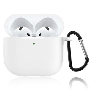 PRODELI �C���z���P�[�X For AirPods ��4���� ��p �J�o�[ �ϏՌ� �V���R���f�� �_�炩�� �L�Y�h�~ ���C�� ���X�[�d �J���r�i�t�� �����h�~ �����[�d�\ �y�� airpods 4 �p �ی�J�o�[ (��)